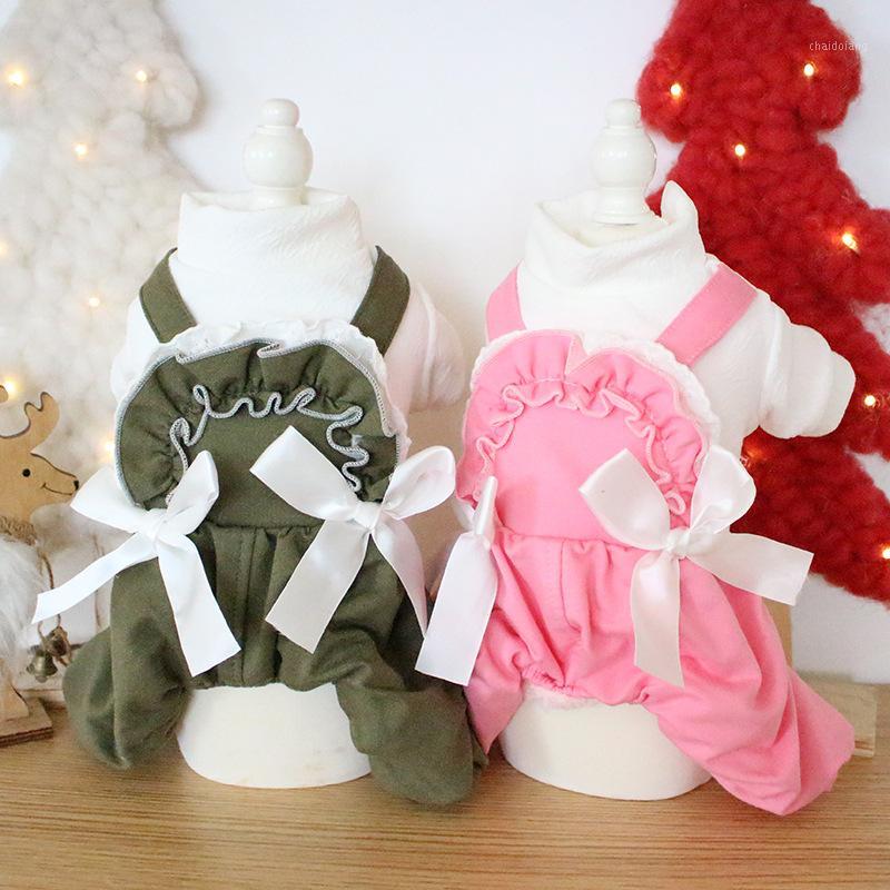 Double Bow Decor Lace Design Green Pink Colors Dog Clothes Autumn and Winter Four-legged Pet Double Thick Quilted Cotton Clothes1
Double Bow Decor Lace Design Green Pink Colors Dog Clothes Autumn and Winter Four-legged Pet Double Thick Quilted Cotton Clothes1