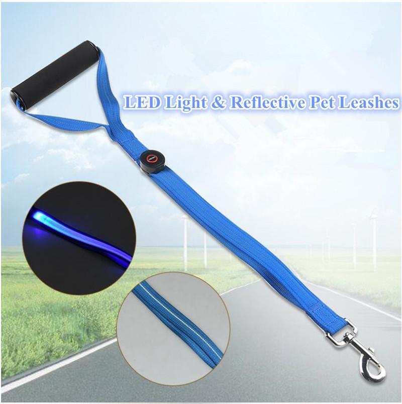reflective big dog leashes nylon LED Light pet leashes dog traction rope for medium large dogs nylon glow leads B451
reflective big dog leashes nylon LED Light pet leashes dog traction rope for medium large dogs nylon glow leads B451