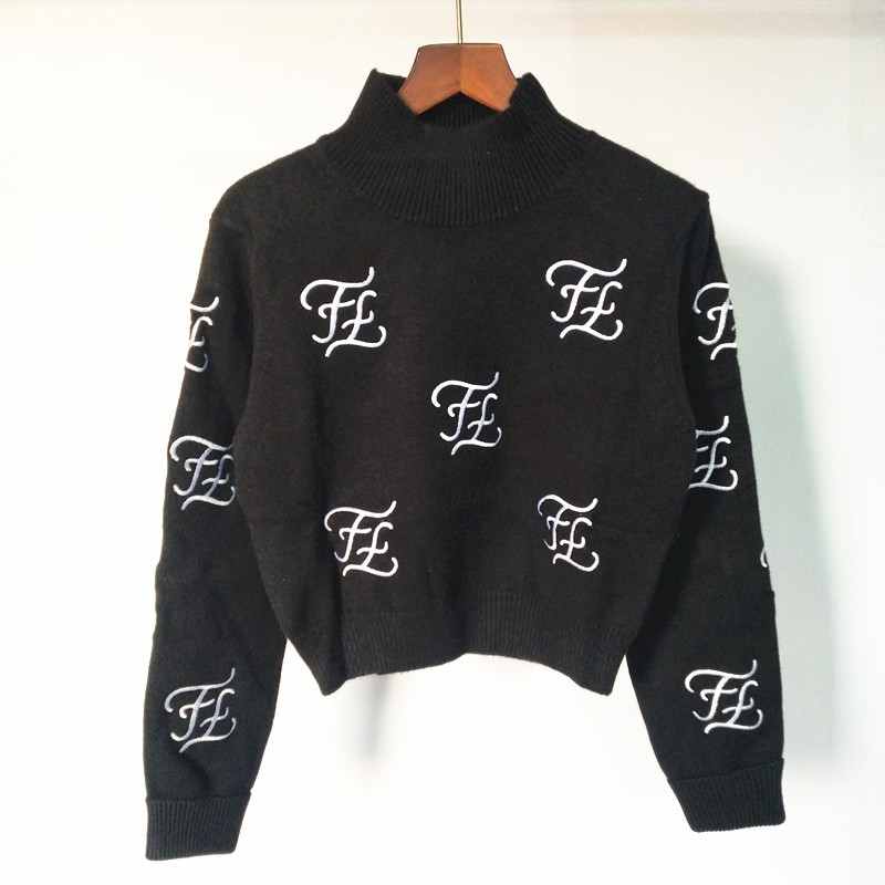 Fashion Women's Winter Sweater Pullover Fashion Women's Long Sleeve Pullover Womenswear Designer, White;black
Fashion Women's Winter Sweater Pullover Fashion Women's Long Sleeve Pullover Womenswear Designer, White;black