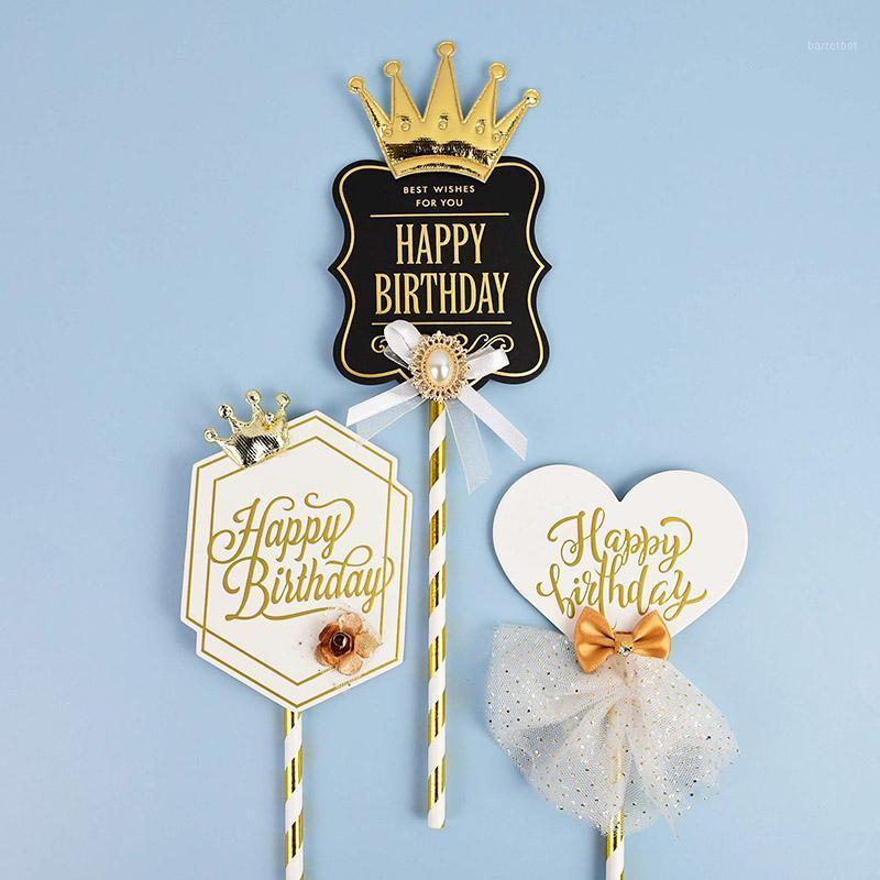 1pcs Happy Birthday Cake Topper With Crown Bow Birthday Party Wedding Dessert Decoration Favors Cake Decorating Baking Supplies1
1pcs Happy Birthday Cake Topper With Crown Bow Birthday Party Wedding Dessert Decoration Favors Cake Decorating Baking Supplies1