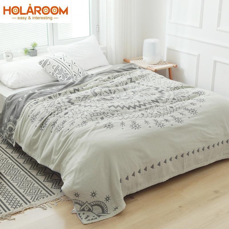 100% Cotton Blanket Muslin Summer Blankets Bed Sofa Travel Breathable Chic Mandala Large Soft Throw Blanket Bedsheet Home Decor1 
100% Cotton Blanket Muslin Summer Blankets Bed Sofa Travel Breathable Chic Mandala Large Soft Throw Blanket Bedsheet Home Decor1