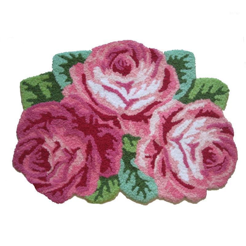 Pink/Blue 3 Roses Carpet Pastoral Floral Home Decor Rug and Carpets Roses Shape Handmade Embroidery Rug Floor Mat Doormat 80x601
Pink/Blue 3 Roses Carpet Pastoral Floral Home Decor Rug and Carpets Roses Shape Handmade Embroidery Rug Floor Mat Doormat 80x601