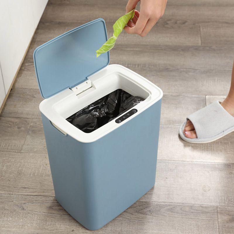Intelligent Automatic Induction Electric Rubbish Trash Can Smart Rechargeable Type Waste Bins Garbage Storage Basket Home Office
Intelligent Automatic Induction Electric Rubbish Trash Can Smart Rechargeable Type Waste Bins Garbage Storage Basket Home Office