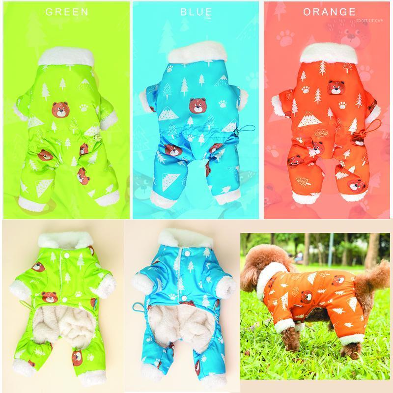 On Sale Cute Bear Dog Down Jackets Jumpsuit Four Legs Overalls Clothes For Small Animal XS XXL Orange Blue Green Puppy Terrier1
On Sale Cute Bear Dog Down Jackets Jumpsuit Four Legs Overalls Clothes For Small Animal XS XXL Orange Blue Green Puppy Terrier1