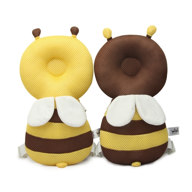 Baby Head Protection Baby Room Decor Head Protector for Baby Pillow Cute Animal Kid Anti-fall Head Protection Harness Headgear LJ201014
