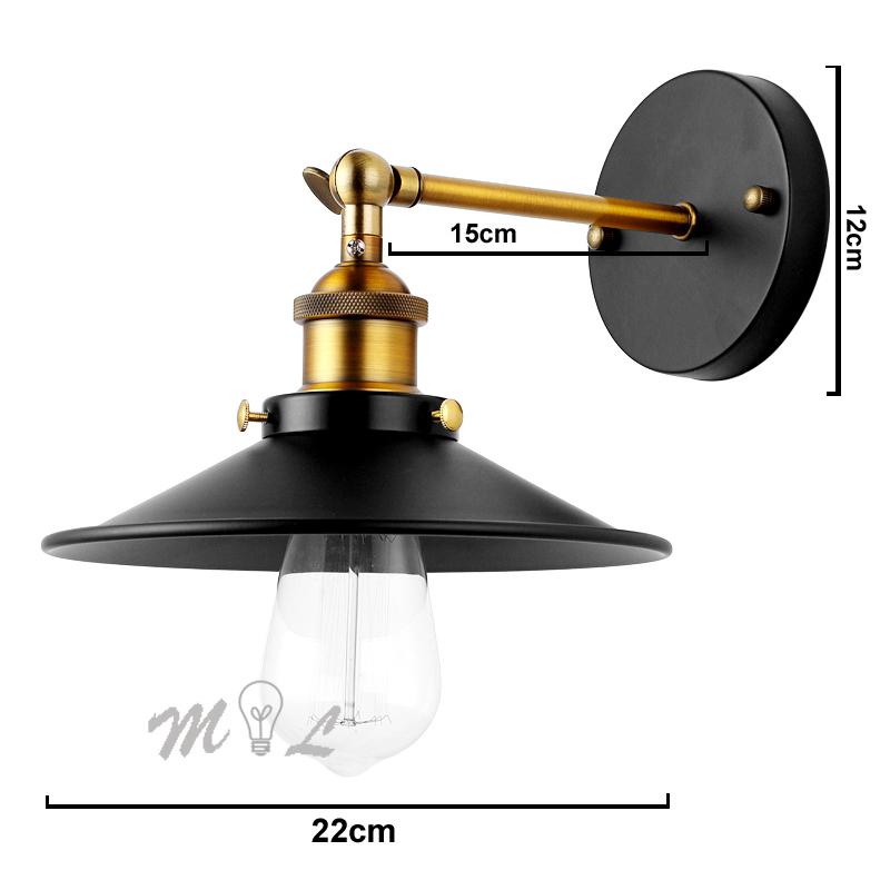 Vintage Wall Lamps Simple Iron Wall+lamps Kitchen Fixtures Wall Sconces Loft Stair Lighting Living Room Lamp E27 Luminaires
Vintage Wall Lamps Simple Iron Wall+lamps Kitchen Fixtures Wall Sconces Loft Stair Lighting Living Room Lamp E27 Luminaires