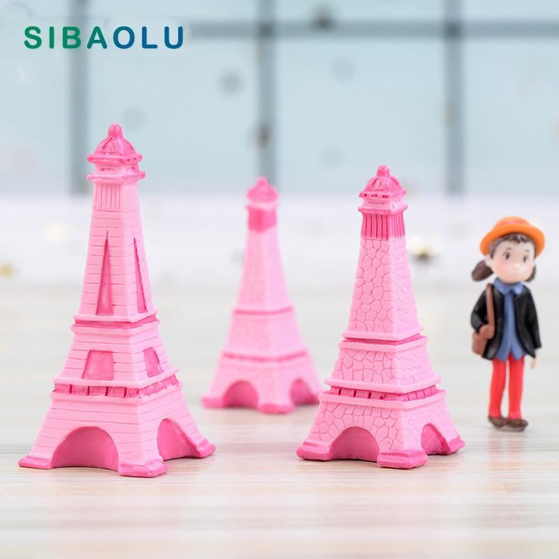 1pc NEW Pink Flower Tower figurine 3D Building model fairy garden Resin Craft home decoration DIY accessories
1pc NEW Pink Flower Tower figurine 3D Building model fairy garden Resin Craft home decoration DIY accessories