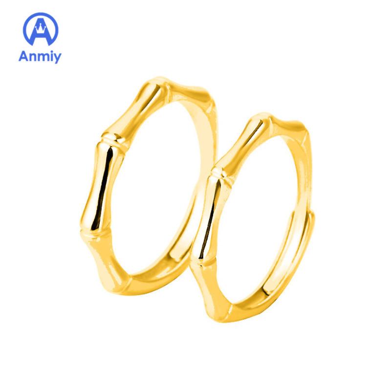 Anmiy Literature Art Ancient Style Bamboo Couple Fashionable and Simple Gold Living Pair Personality Ring
Anmiy Literature Art Ancient Style Bamboo Couple Fashionable and Simple Gold Living Pair Personality Ring