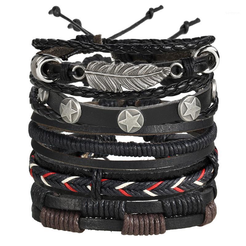 2020 Vintage Multiple Charm Bracelets Set For Men Woman Fashion Wristbands Leaf Leather Bracelet Bangles 2020 Party Jewelry1
2020 Vintage Multiple Charm Bracelets Set For Men Woman Fashion Wristbands Leaf Leather Bracelet Bangles 2020 Party Jewelry1