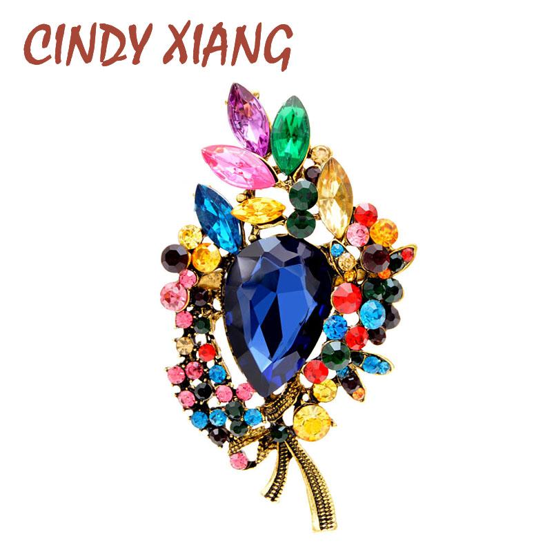 CINDY XIANG Crystal Leaf Brooches For Women Vintage Large Flower Brooch Pin Wedding Bouquet Accessories Jewelry 6 Colors Choose
CINDY XIANG Crystal Leaf Brooches For Women Vintage Large Flower Brooch Pin Wedding Bouquet Accessories Jewelry 6 Colors Choose