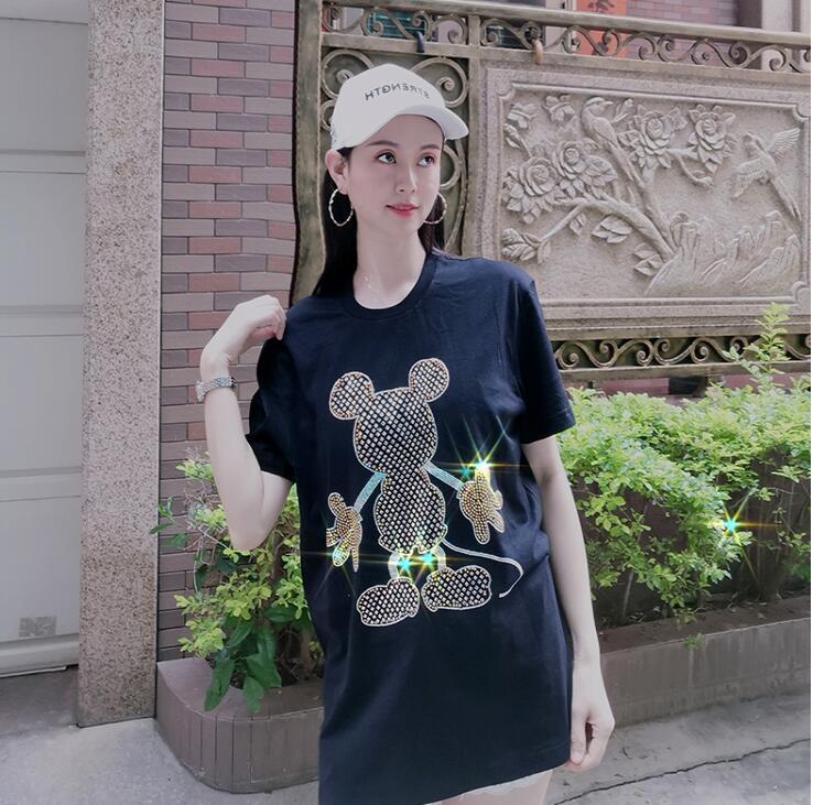 Tshirts New Woman 100% Cotton Diamond High-quality Stone of Women Short Tops Pullover t Upper Shirt 1mkz, The shown
Tshirts New Woman 100% Cotton Diamond High-quality Stone of Women Short Tops Pullover t Upper Shirt 1mkz, The shown