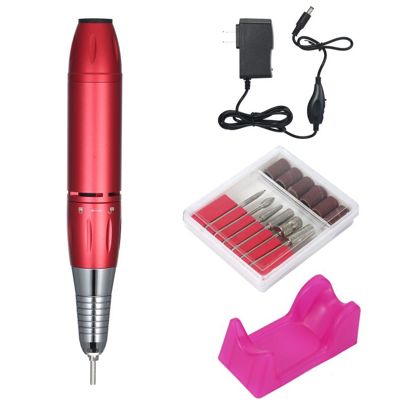 Electric Nail File Kit Manicure Pen Nail Drill Machine with Drill Bits Sand Bands for Exfoliating Grinding Polishing Gel
Electric Nail File Kit Manicure Pen Nail Drill Machine with Drill Bits Sand Bands for Exfoliating Grinding Polishing Gel