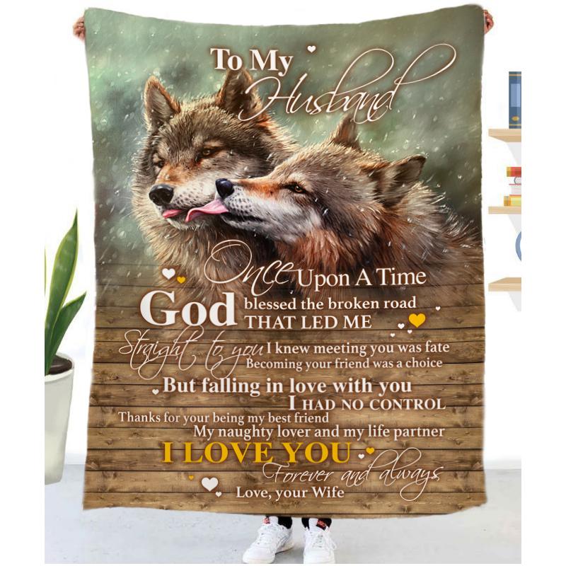 Birthday Gift Letter Blanket To My Husband/Wife/Son/Daughter Soft Cozy Flannel Cover Blanket for Sofa Bed Festival Gift
Birthday Gift Letter Blanket To My Husband/Wife/Son/Daughter Soft Cozy Flannel Cover Blanket for Sofa Bed Festival Gift