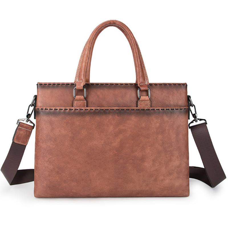 Meastan Original leather Men Fashion Handbag Business Briefcase Commercia Document Laptop Case Design Male Attache Portfolio Bag, Coffee
Meastan Original leather Men Fashion Handbag Business Briefcase Commercia Document Laptop Case Design Male Attache Portfolio Bag, Coffee