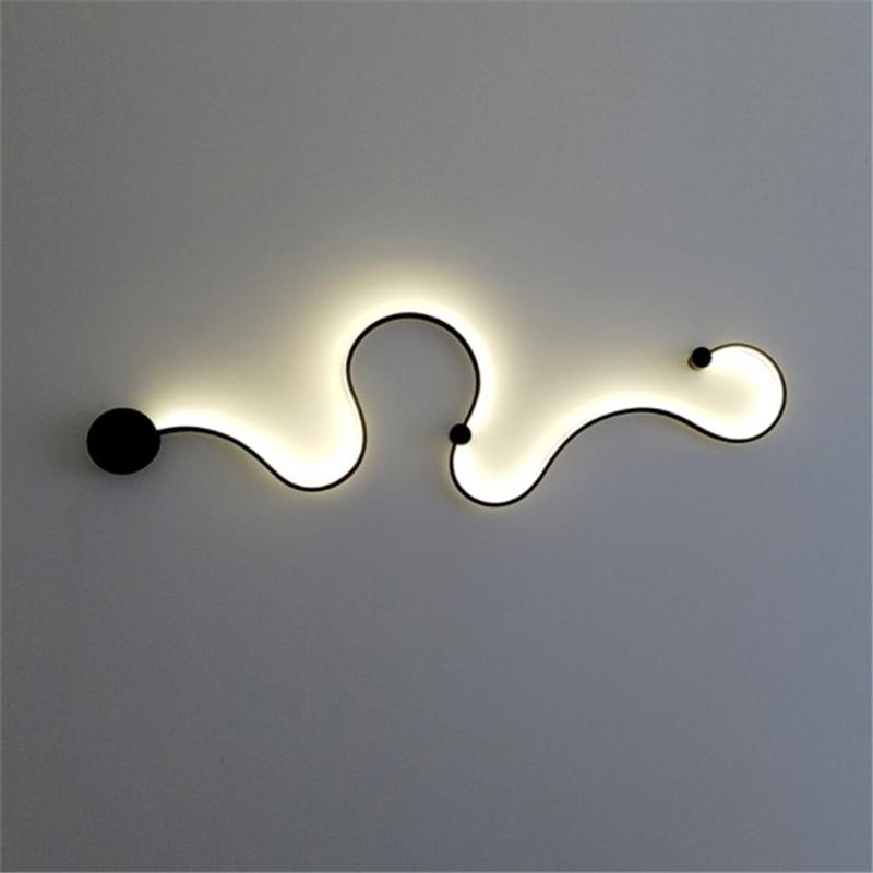 Moderncreative Led wall lamps in Black/white for bedroom bedside decoration Nordic design living room corridor hotel hall wall
Moderncreative Led wall lamps in Black/white for bedroom bedside decoration Nordic design living room corridor hotel hall wall