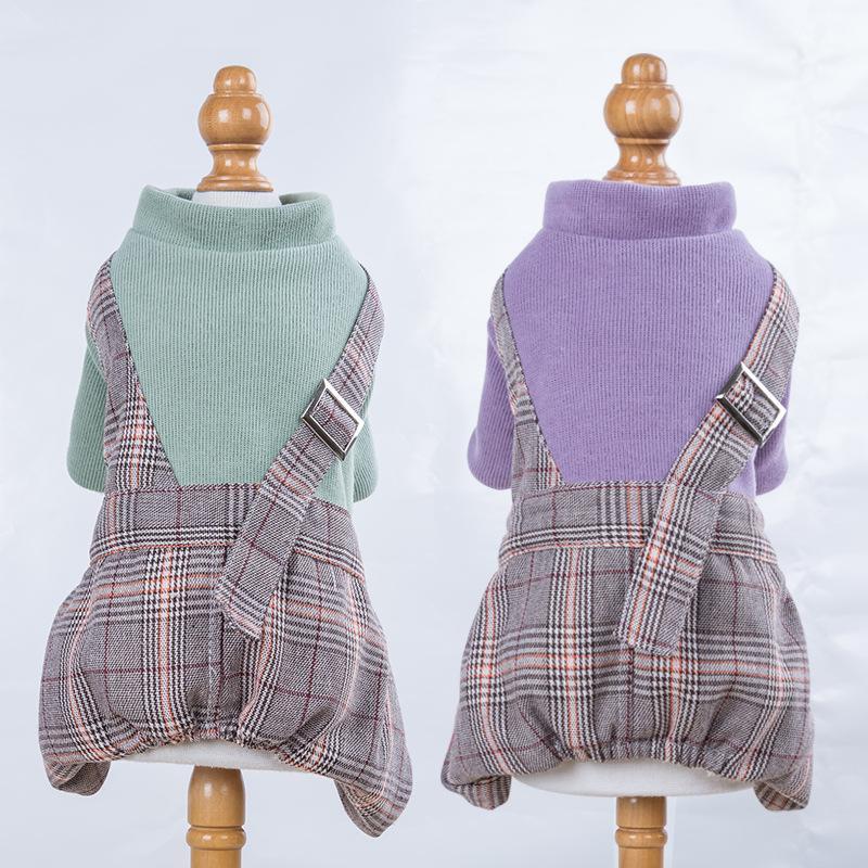 Dog Clothes Thickened Quilted Cotton Cloth Pet Autumn and Winter Overall Four-Legged Dog Clothing Wholesale Cheap Clothes1, Green
Dog Clothes Thickened Quilted Cotton Cloth Pet Autumn and Winter Overall Four-Legged Dog Clothing Wholesale Cheap Clothes1, Green