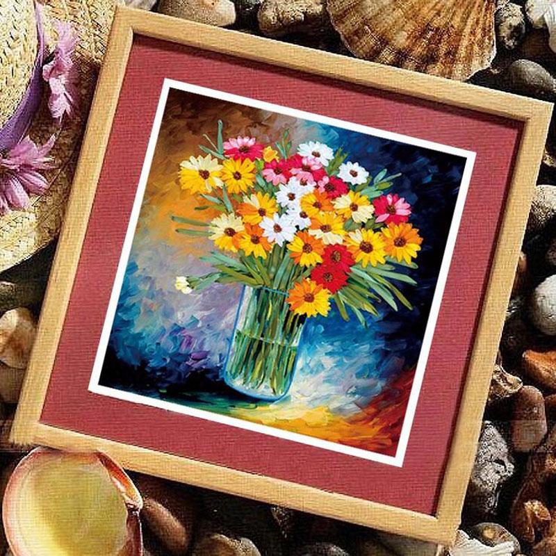 3D DIY Ribbon Embroidery Cross Stitch Pastoral Color Flowers for Beginner Needlework Kits Arts Crafts Sewing Home Decor
3D DIY Ribbon Embroidery Cross Stitch Pastoral Color Flowers for Beginner Needlework Kits Arts Crafts Sewing Home Decor