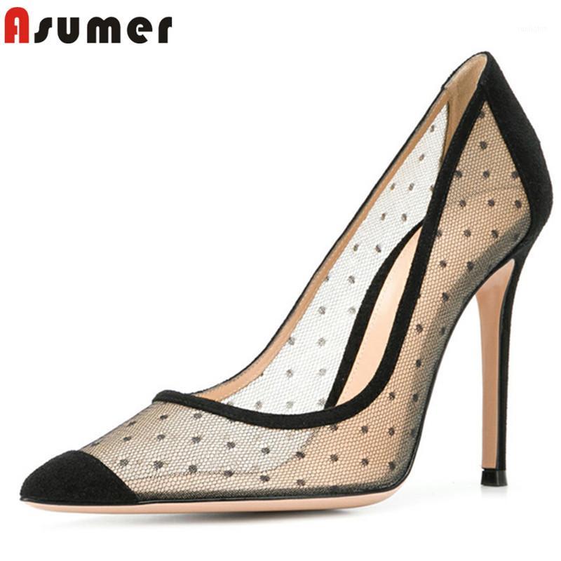 ASUMER 2020 new arrive women pumps pointed toe mesh spring summer single shoes sexy thin high heel party wedding shoes woman1, Black
ASUMER 2020 new arrive women pumps pointed toe mesh spring summer single shoes sexy thin high heel party wedding shoes woman1, Black