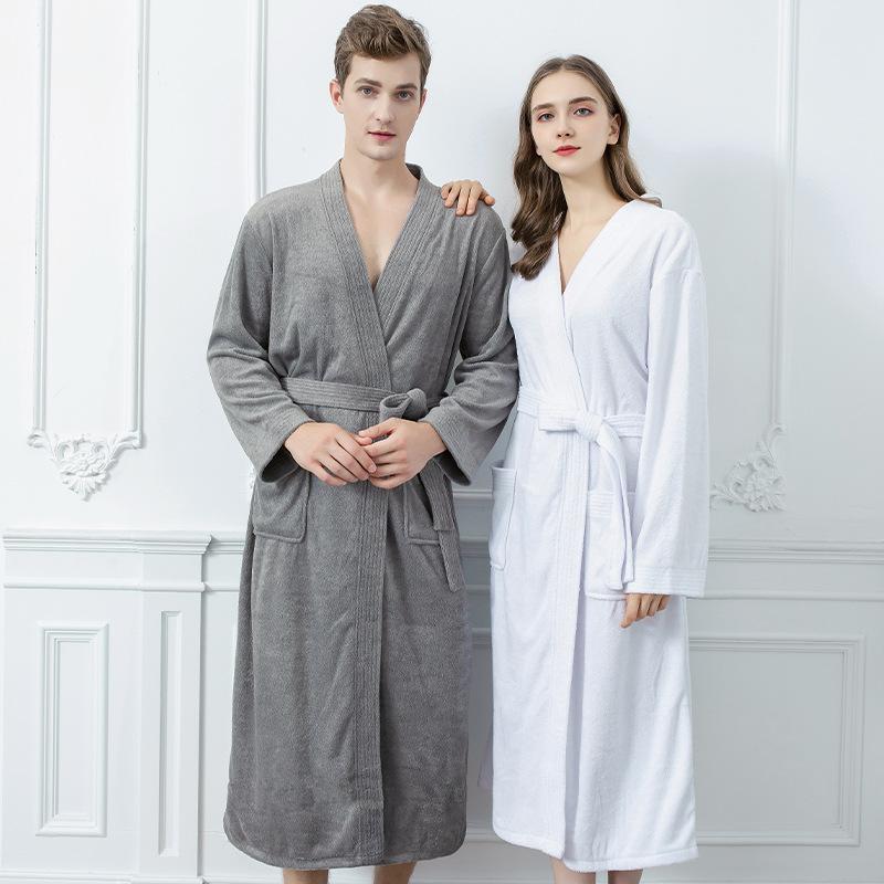Towels Bathroom Hotel Bathrobe Couple Long Knitted Nightgown Winter Towel Bathrobe Bath Towel Toallas De Navidad Set, Pink
Towels Bathroom Hotel Bathrobe Couple Long Knitted Nightgown Winter Towel Bathrobe Bath Towel Toallas De Navidad Set, Pink