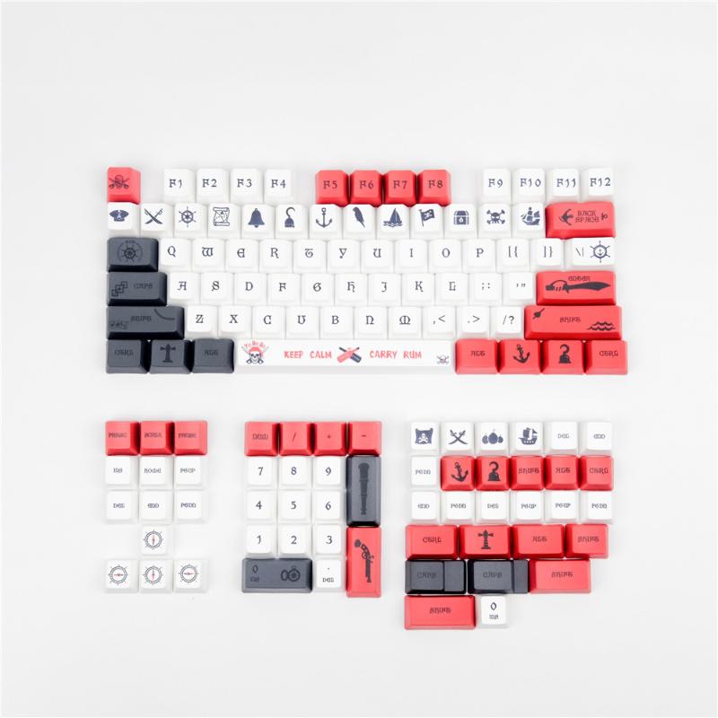 Mechanical Keyboard PBT Keycaps Pirate OEM Profile 131 Keys Full Sets 2U 1.75U Shift For GH60 GK61X GK64X 68 87 96 104 108
Mechanical Keyboard PBT Keycaps Pirate OEM Profile 131 Keys Full Sets 2U 1.75U Shift For GH60 GK61X GK64X 68 87 96 104 108