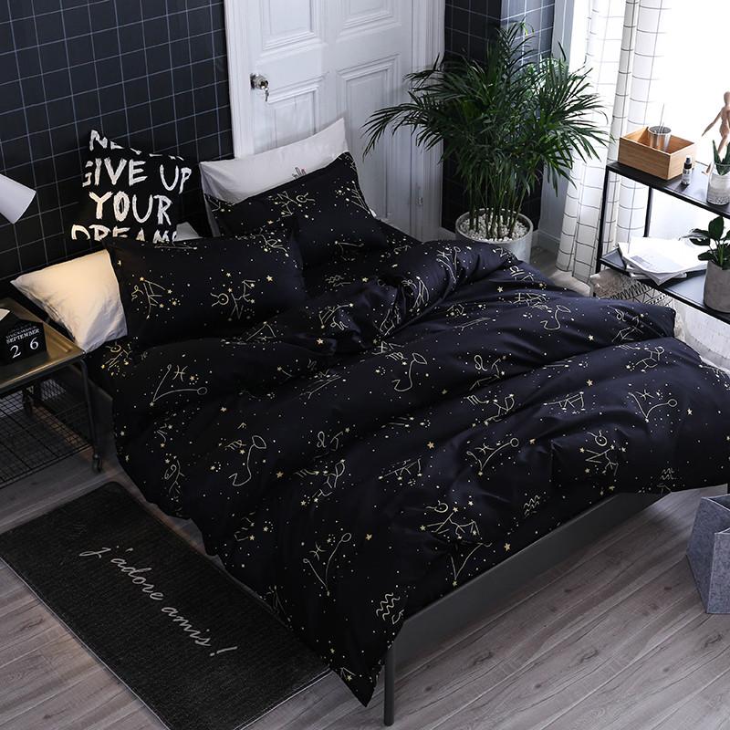 Dream starry sky bedding set of 4 pieces (duvet cover: 220 x 240 cm; sheet: 230 x 250 cm; pillowcase: 48 74 cm 2) c50
Dream starry sky bedding set of 4 pieces (duvet cover: 220 x 240 cm; sheet: 230 x 250 cm; pillowcase: 48 74 cm 2) c50