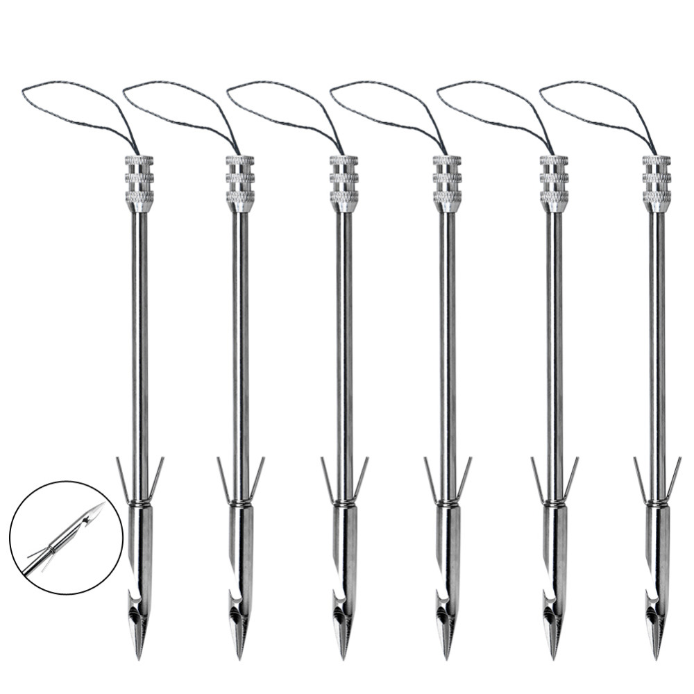 Outdoor Sport Archery Bowfishing Slingshot Shooting Harpoon Arrows Stainless Steel Catch Tips Hunting Bolt Silver Arrows
Outdoor Sport Archery Bowfishing Slingshot Shooting Harpoon Arrows Stainless Steel Catch Tips Hunting Bolt Silver Arrows