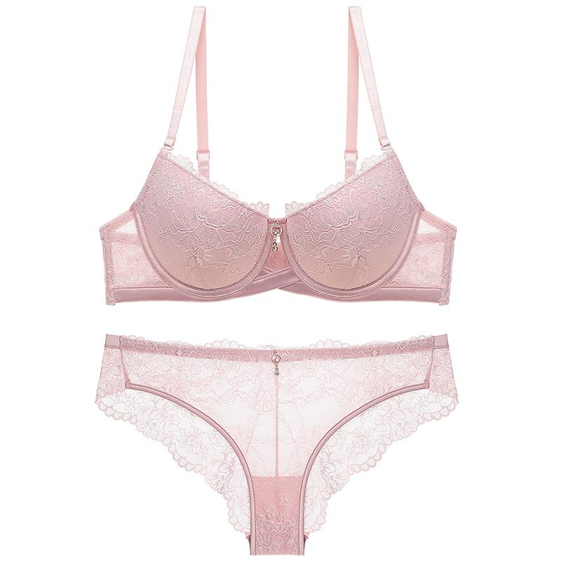 Europe and America new style embroidery perspective girls sexy thin bra set woman gathered lace bra suit, Black
Europe and America new style embroidery perspective girls sexy thin bra set woman gathered lace bra suit, Black