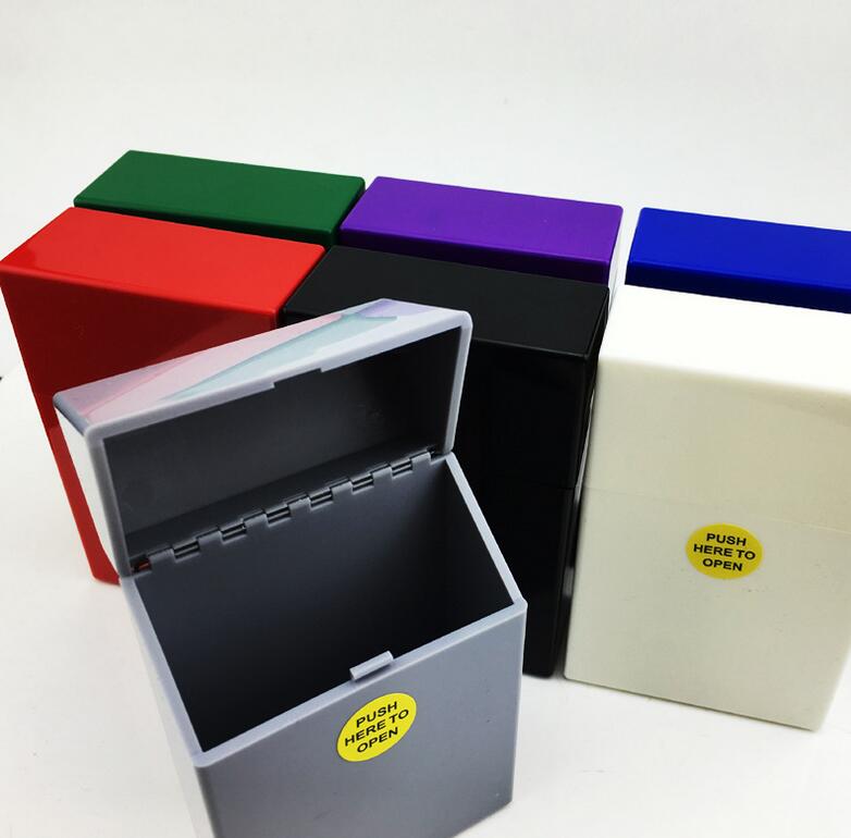 Full Pack 20 Pieces plastic Cigarette Case Smoking Accessories Tool Storage Box Capacity Holder multiple colors Waterproof
Full Pack 20 Pieces plastic Cigarette Case Smoking Accessories Tool Storage Box Capacity Holder multiple colors Waterproof