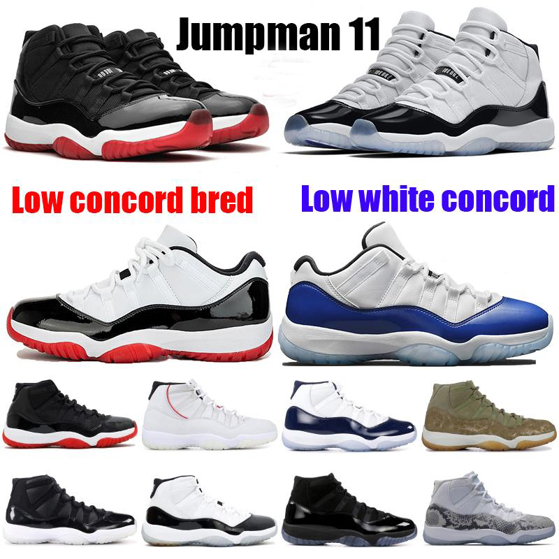 New 11 11s Low White Concord Bred Basketball Shoes Jumpman Concord 45 Space Jam Cap and Gown Platinum Tint Sneakers mens Sport Shoes
New 11 11s Low White Concord Bred Basketball Shoes Jumpman Concord 45 Space Jam Cap and Gown Platinum Tint Sneakers mens Sport Shoes