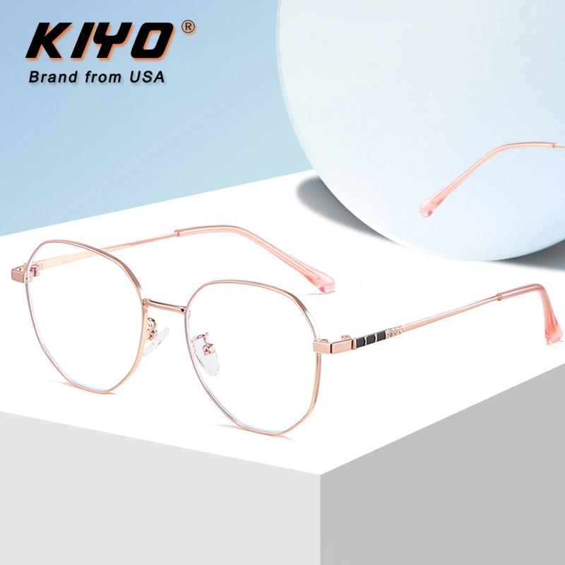 KIYO Brand 2020 New Women Men Fashion Anti Blue Light Optical Frame Metal Eyeglasses Frames Square Spectacles Glasses 9654
KIYO Brand 2020 New Women Men Fashion Anti Blue Light Optical Frame Metal Eyeglasses Frames Square Spectacles Glasses 9654