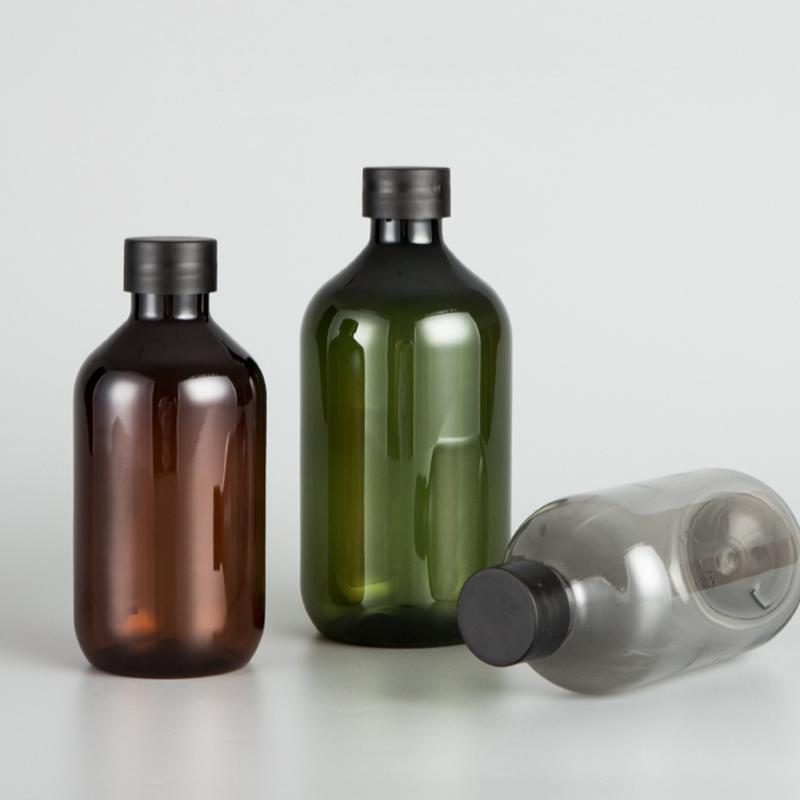 300ml 500ml 12pcs/lot Gray/Brown/Green Empty Cosmetic Bottle With Black Plastic Screw Caps, Plastic Toner Container Oil Bottles
300ml 500ml 12pcs/lot Gray/Brown/Green Empty Cosmetic Bottle With Black Plastic Screw Caps, Plastic Toner Container Oil Bottles