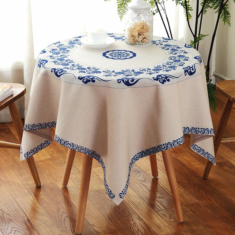 Blue-and-White Porcelain with the Cotton Style Table Cloth Living Room Coffee Table Tablecloth Fabric, Blue and white porce
Blue-and-White Porcelain with the Cotton Style Table Cloth Living Room Coffee Table Tablecloth Fabric, Blue and white porce