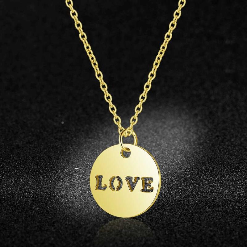 LOVE Charm Necklace for Women 100% Stainless Steel Wholesale High Polish Special Gift Fashion Charm Necklaces
LOVE Charm Necklace for Women 100% Stainless Steel Wholesale High Polish Special Gift Fashion Charm Necklaces