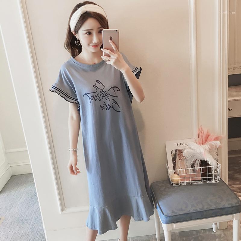 9120# Maternity Clothes Summer Short Sleeve Easy Matching Loose Stylish Letter Printing Dress for Pregnant Women Mom Dress1, White
9120# Maternity Clothes Summer Short Sleeve Easy Matching Loose Stylish Letter Printing Dress for Pregnant Women Mom Dress1, White