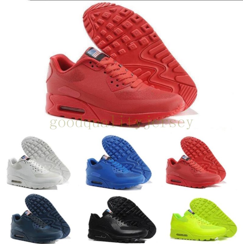 HOT 2018 Original Mens 90 HYP PRM Qs Sneakers Independence Day Man Casual Outdoor trainers Shoes Zapatillas USA Flag Size 40-46, Color 5
HOT 2018 Original Mens 90 HYP PRM Qs Sneakers Independence Day Man Casual Outdoor trainers Shoes Zapatillas USA Flag Size 40-46, Color 5