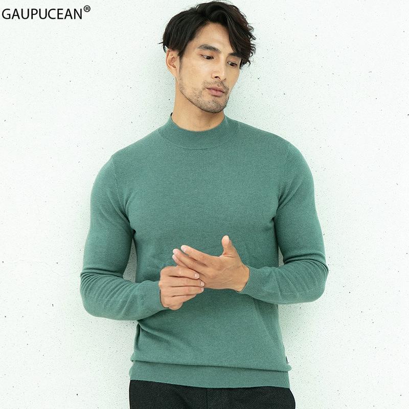 100% Wool Warm Anti-wrinkle Quality Fashion Man Knitted Pullover Winter Knitwear Male Casual Long Sleeve Mock Neck Men Sweater, Black
100% Wool Warm Anti-wrinkle Quality Fashion Man Knitted Pullover Winter Knitwear Male Casual Long Sleeve Mock Neck Men Sweater, Black