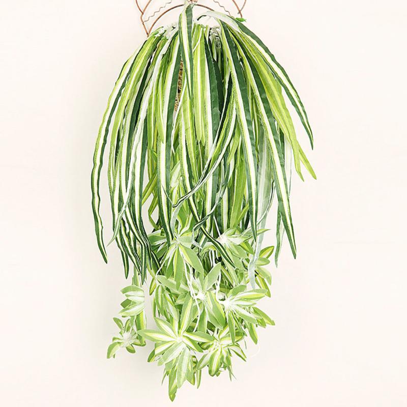1Pcs 65cm Artificial Flowers Plants Wall Hanging Chlorophytum Potted Green Plants PVC Fake Simulation Flower Living Room Decor
1Pcs 65cm Artificial Flowers Plants Wall Hanging Chlorophytum Potted Green Plants PVC Fake Simulation Flower Living Room Decor
