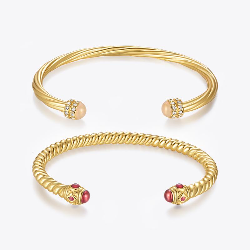 Bangle ENFASHION Twisty Epoxy Bracelets For Women Gold Color Bracelet Femme 2021 Fashion Jewelry Gifts B212268
Bangle ENFASHION Twisty Epoxy Bracelets For Women Gold Color Bracelet Femme 2021 Fashion Jewelry Gifts B212268