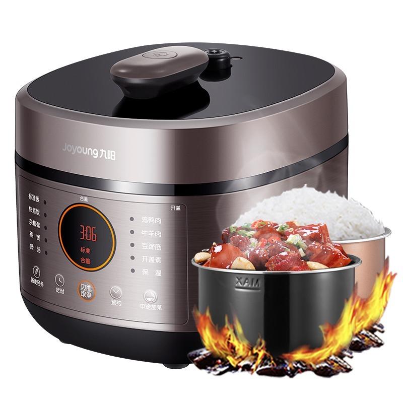 

5L Electric Pressure Cooker Multi-function Intelligent 5L Large Capacity High Pressure Double Gallbladder Rice Cooker
