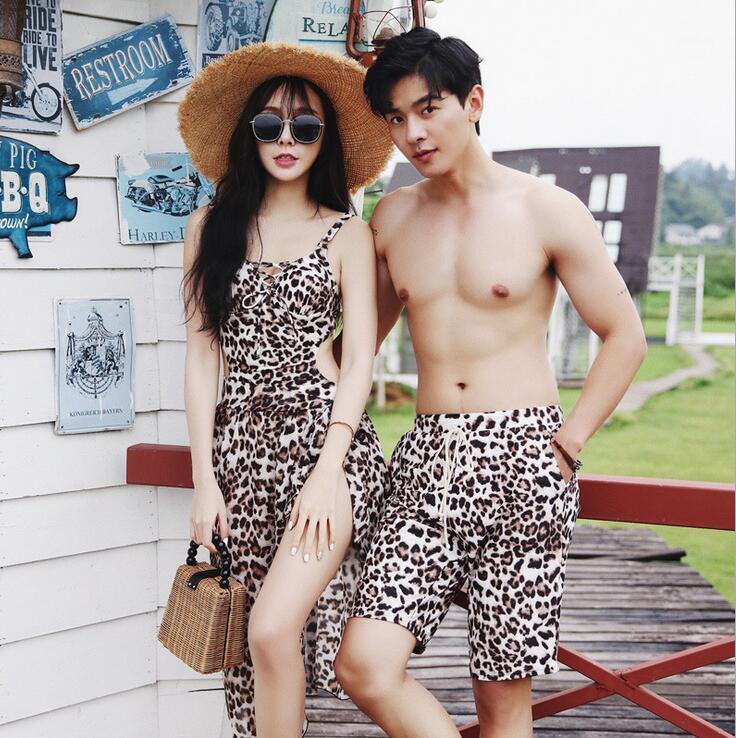Leopard Couples Swimwear Women 3 Pieces Bikini Sets Cover Up Mans Beach Trunks Shorts Lover's Girls Printed Swimsuit Beach Dress1
Leopard Couples Swimwear Women 3 Pieces Bikini Sets Cover Up Mans Beach Trunks Shorts Lover's Girls Printed Swimsuit Beach Dress1