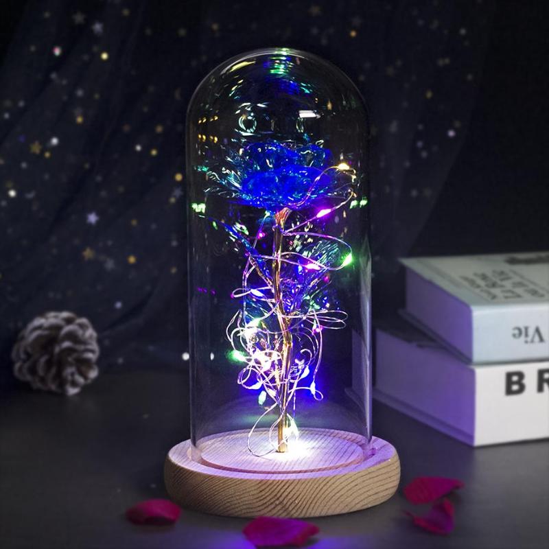 Color LED Rose In Glass Fake Flower Dried Flower Rose Gift Home Decoration Mother's Day Valentines Party Christmas Wedding Gift, A07
Color LED Rose In Glass Fake Flower Dried Flower Rose Gift Home Decoration Mother's Day Valentines Party Christmas Wedding Gift, A07