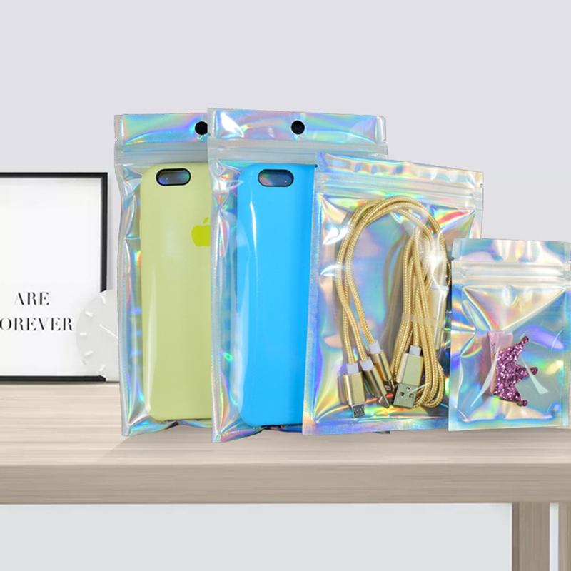 100pcs Translucent Bags Holographic Storage Bag Xmas Gift Packaging Socks Sexy Lingerie Glove Cosmetics
100pcs Translucent Bags Holographic Storage Bag Xmas Gift Packaging Socks Sexy Lingerie Glove Cosmetics