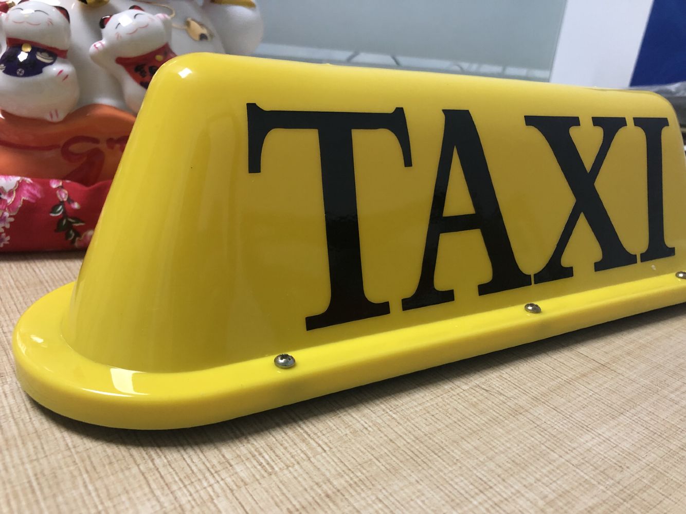 5V Car Truck Taxi Cab Sign Roof Dome LED Light Lamp Shell Magnetic Base USB Line
