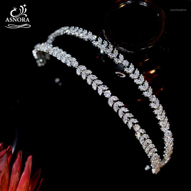 Fashion Wedding Hair Accessories 2 Layers Leaf Hairband High Quality Cubic Zirconia Crown Dinner Party Headdress Bridal Headband Clips & Bar, Golden;silver
Fashion Wedding Hair Accessories 2 Layers Leaf Hairband High Quality Cubic Zirconia Crown Dinner Party Headdress Bridal Headband Clips & Bar, Golden;silver