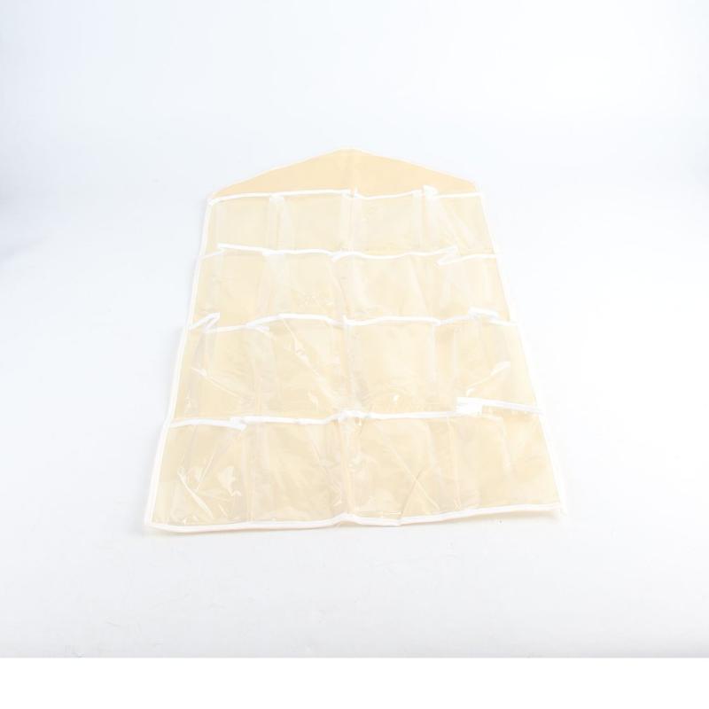 4 Colors 16 Pockets Clear Over Door Hanging Bag Hanger Storage Tidy Organizer For Home Bathroom Living Room Household Sundries, Beige
4 Colors 16 Pockets Clear Over Door Hanging Bag Hanger Storage Tidy Organizer For Home Bathroom Living Room Household Sundries, Beige