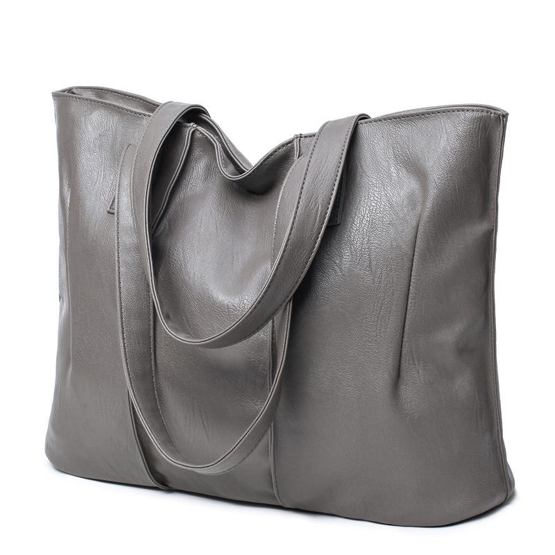 Free shipping Fashionable simple large capacity ladies all-match big bag new pure color female bag shoulder casual handbag, Black
Free shipping Fashionable simple large capacity ladies all-match big bag new pure color female bag shoulder casual handbag, Black