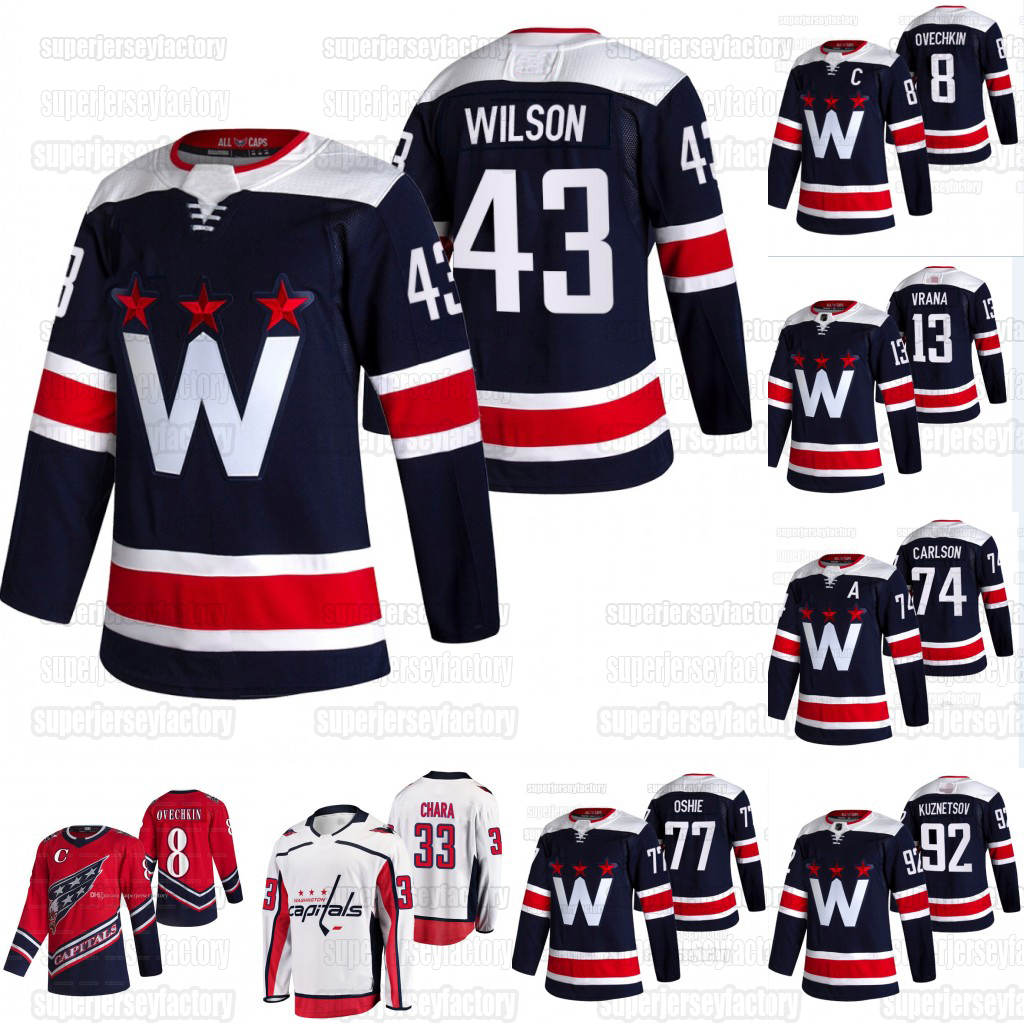 44 Tom Wilson Washington Capitals 2021 Third New Blue Alex Ovechkin T. J. Oshie John Carlson Jakub Vrana Nicklas Backstrom Vrana Jersey, Black;red
44 Tom Wilson Washington Capitals 2021 Third New Blue Alex Ovechkin T. J. Oshie John Carlson Jakub Vrana Nicklas Backstrom Vrana Jersey, Black;red