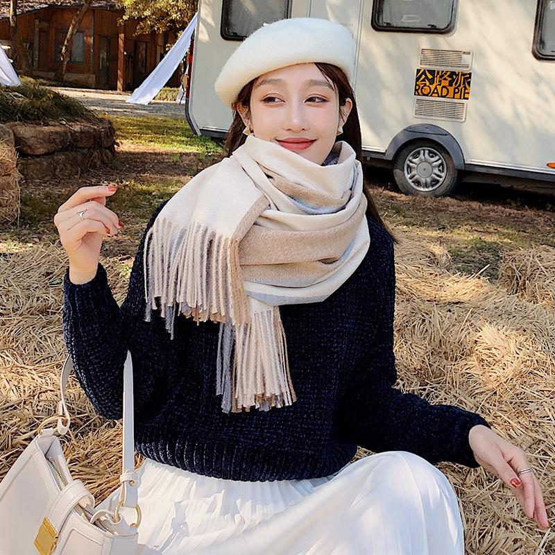 Striped Bandana Scarves 2020 Fashion Women Cashmere Scarf Warm Winter Foulard Shawls Wraps For Ladies
Striped Bandana Scarves 2020 Fashion Women Cashmere Scarf Warm Winter Foulard Shawls Wraps For Ladies