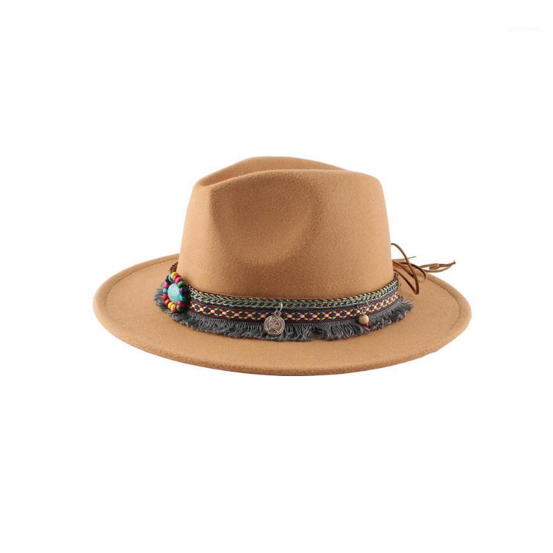 Women Retro Wool Ethnic Felt Fedora Hat Fashion Outdoor Hat Elegant Lady Warm Winter Autumn Woolen Jazz Caps1, Black
Women Retro Wool Ethnic Felt Fedora Hat Fashion Outdoor Hat Elegant Lady Warm Winter Autumn Woolen Jazz Caps1, Black