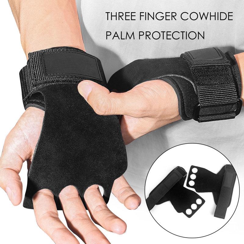 2PCS Gym Genuine Leather Palm Protectors Gloves Hand Grips Cross Fit Gymnastics Guard Pull Up Bar Weight Lifting Protect Gloves
2PCS Gym Genuine Leather Palm Protectors Gloves Hand Grips Cross Fit Gymnastics Guard Pull Up Bar Weight Lifting Protect Gloves